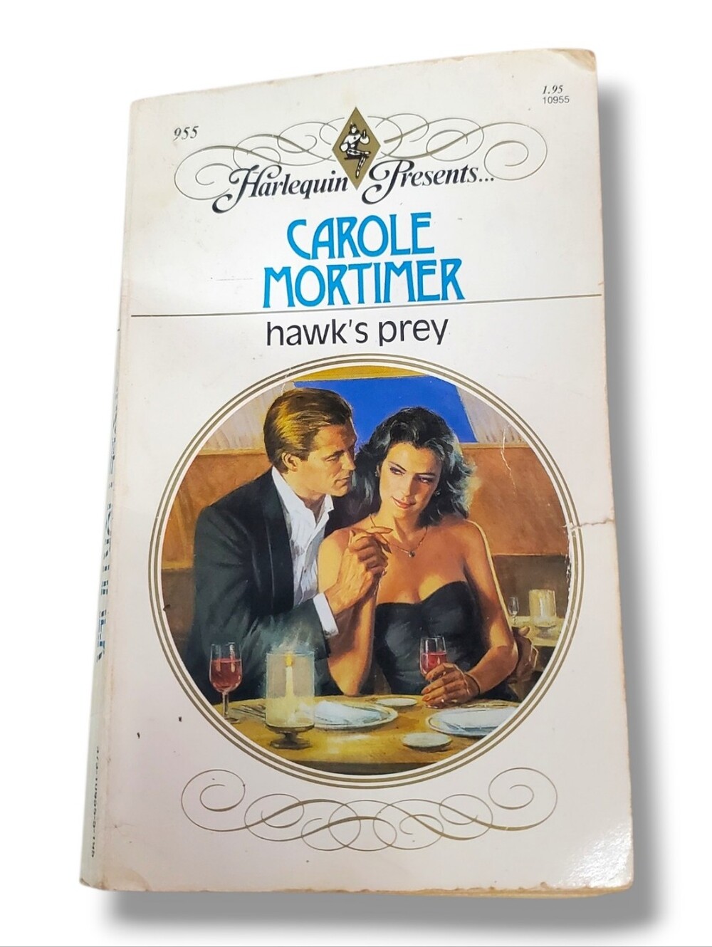 Hawk's Prey by Carole Mortimer (1986, Trade Paperback) Book